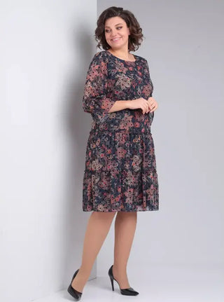 Oriane™ — Robe florale élégante au style intemporel