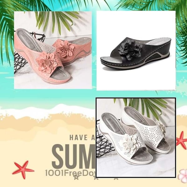 Juliette™ — Comfortable Slip-On Arch Support Sandals