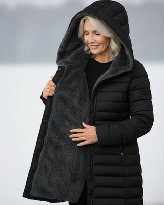 Marguerite™ — Veste matelassée chaude confortable élégante