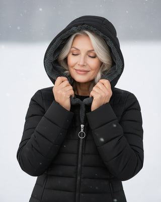 Marguerite™ — Veste matelassée chaude confortable élégante