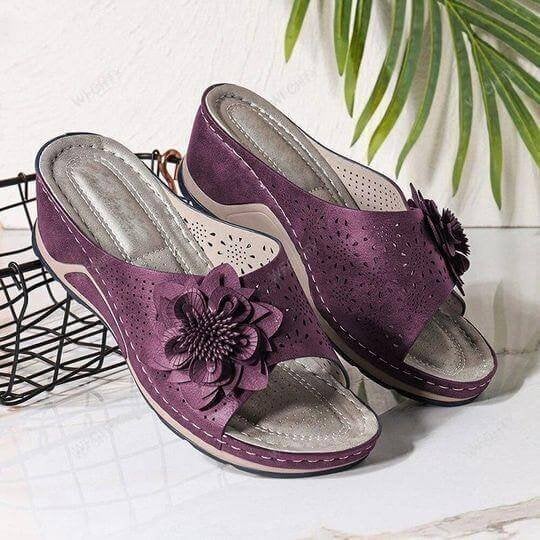 Juliette™ — Comfortable Slip-On Arch Support Sandals