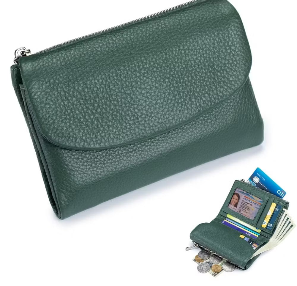 Valéria™ — Portefeuille cuir élégant organisation pratique