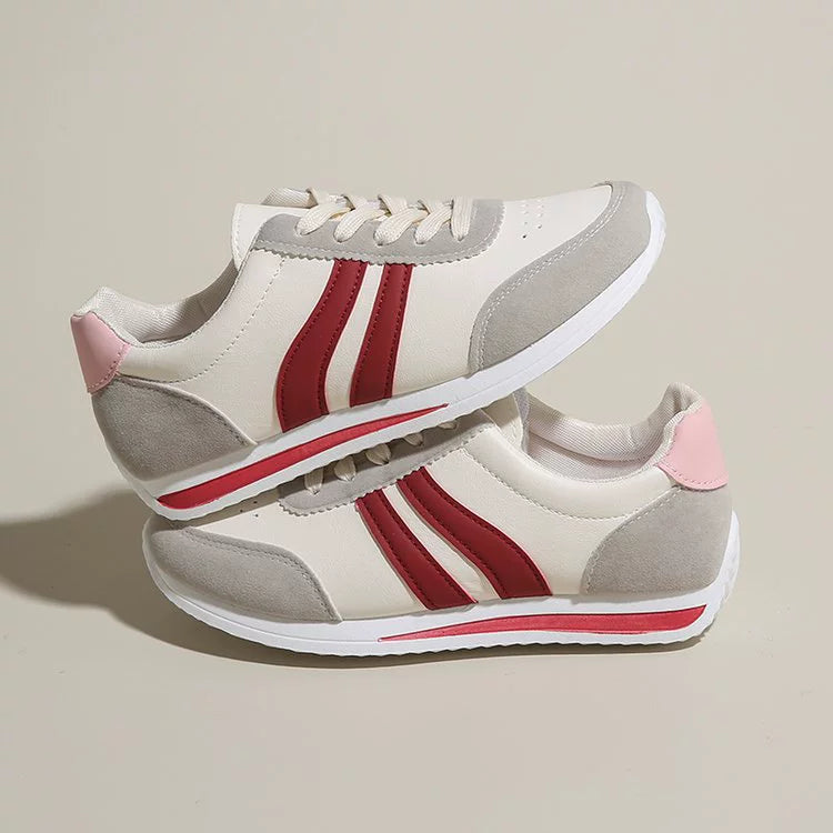 Lucienne™ — Sneakers blanches sportives élégantes confortables