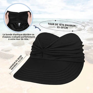 Solarine™ — Visière soleil sport chic protection estivale