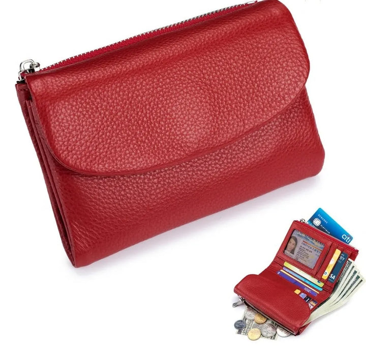 Valéria™ — Portefeuille cuir élégant organisation pratique