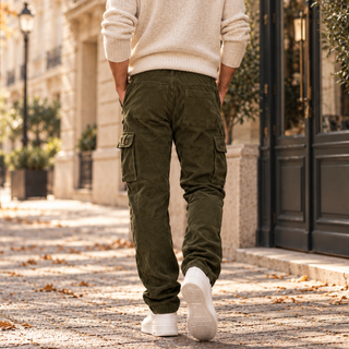 Fiorio | Pantalon en Velours Côtelé