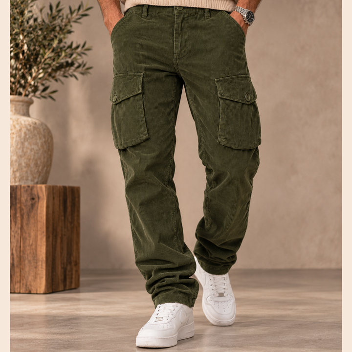 Fiorio | Pantalon en Velours Côtelé