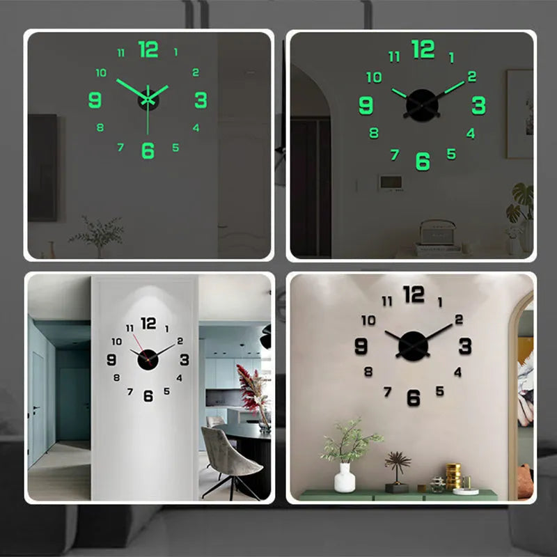 Horlogia™ — Horloge murale lumineuse décoration moderne