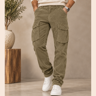 Fiorio | Pantalon en Velours Côtelé