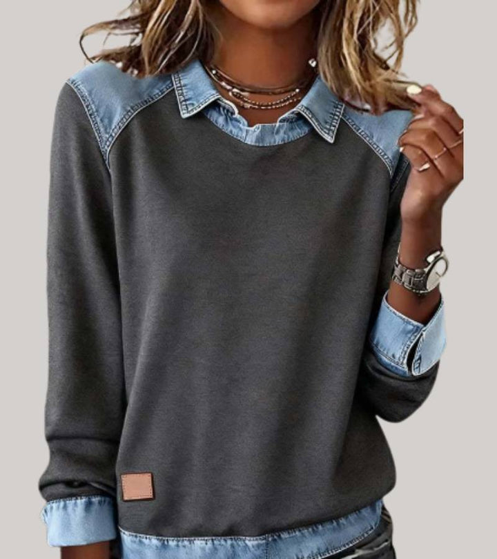 Rosalie™ — Top maille chic moderne