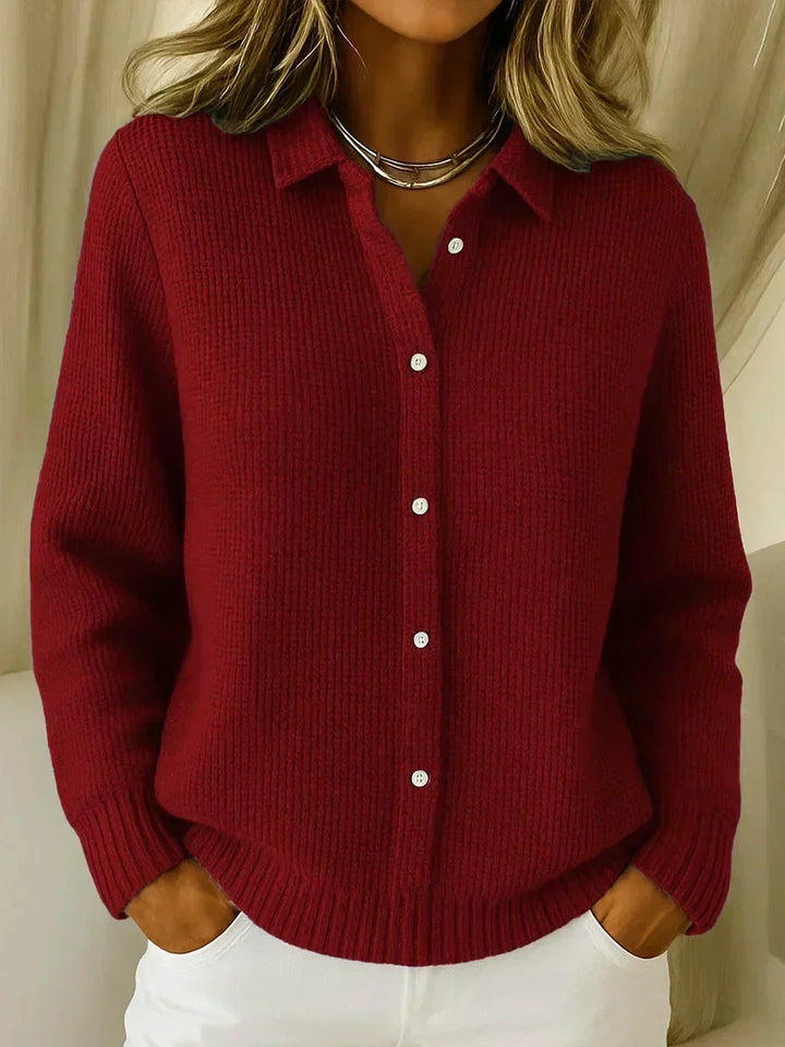 Catharine| Cardigan Maille Texturée pour Femme