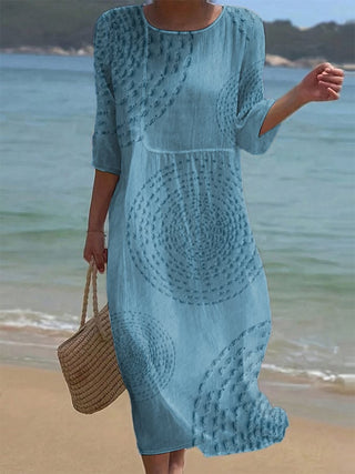 Améliane™ — Robe midi élégante à détails délicats