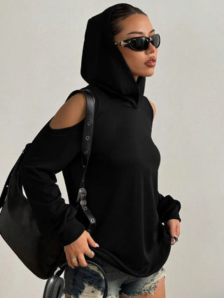Camélia™ — Sweat élégant aux épaules ajourées