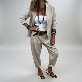 Gaïane™ — Tailleur pantalon fluide élégance décontractée