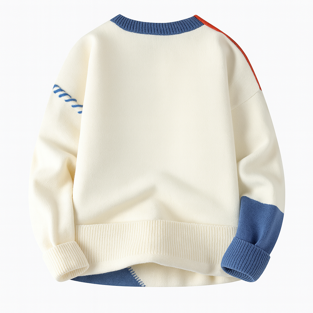 Artyn™ | Le pull patchwork moderne pour un style affirmé