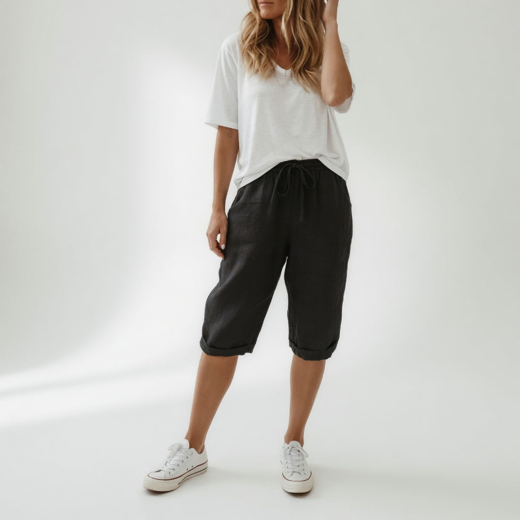 Fernande™ — Bermuda 100% coton décontracté style estival