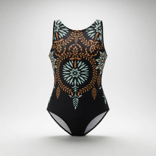 Arabesque™ — Maillot une pièce imprimé mandala allure envoûtante