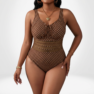 Virellia™ — Maillot une pièce ajouré élégance sculptante