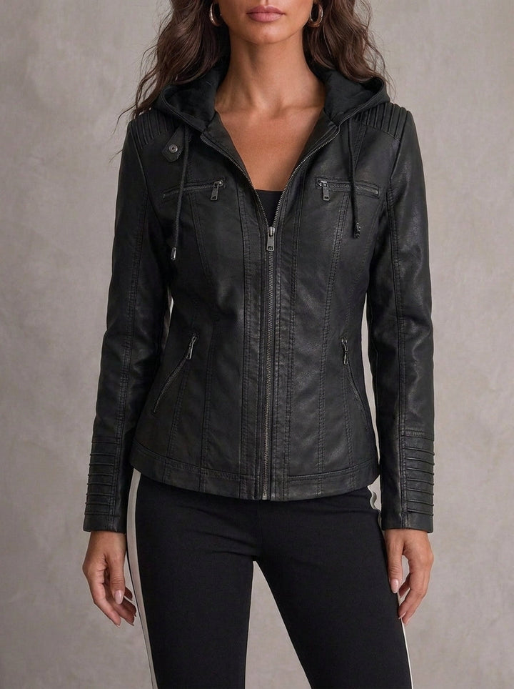 Éloïse – Veste en cuir résistante et élégante