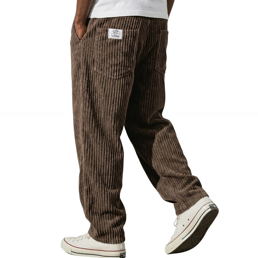 Laurent™ | Pantalon en velours côtelé à taille élastique