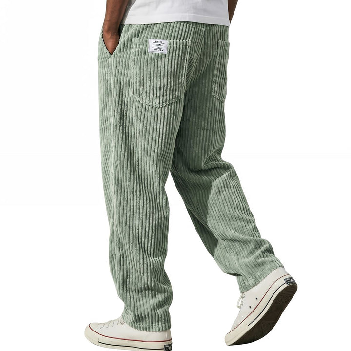 Laurent™ | Pantalon en velours côtelé à taille élastique
