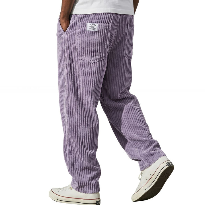 Laurent™ | Pantalon en velours côtelé à taille élastique