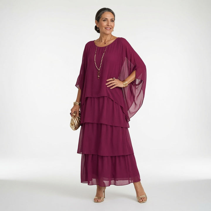 Élyssane™ — Robe bohème à volants élégance intemporelle