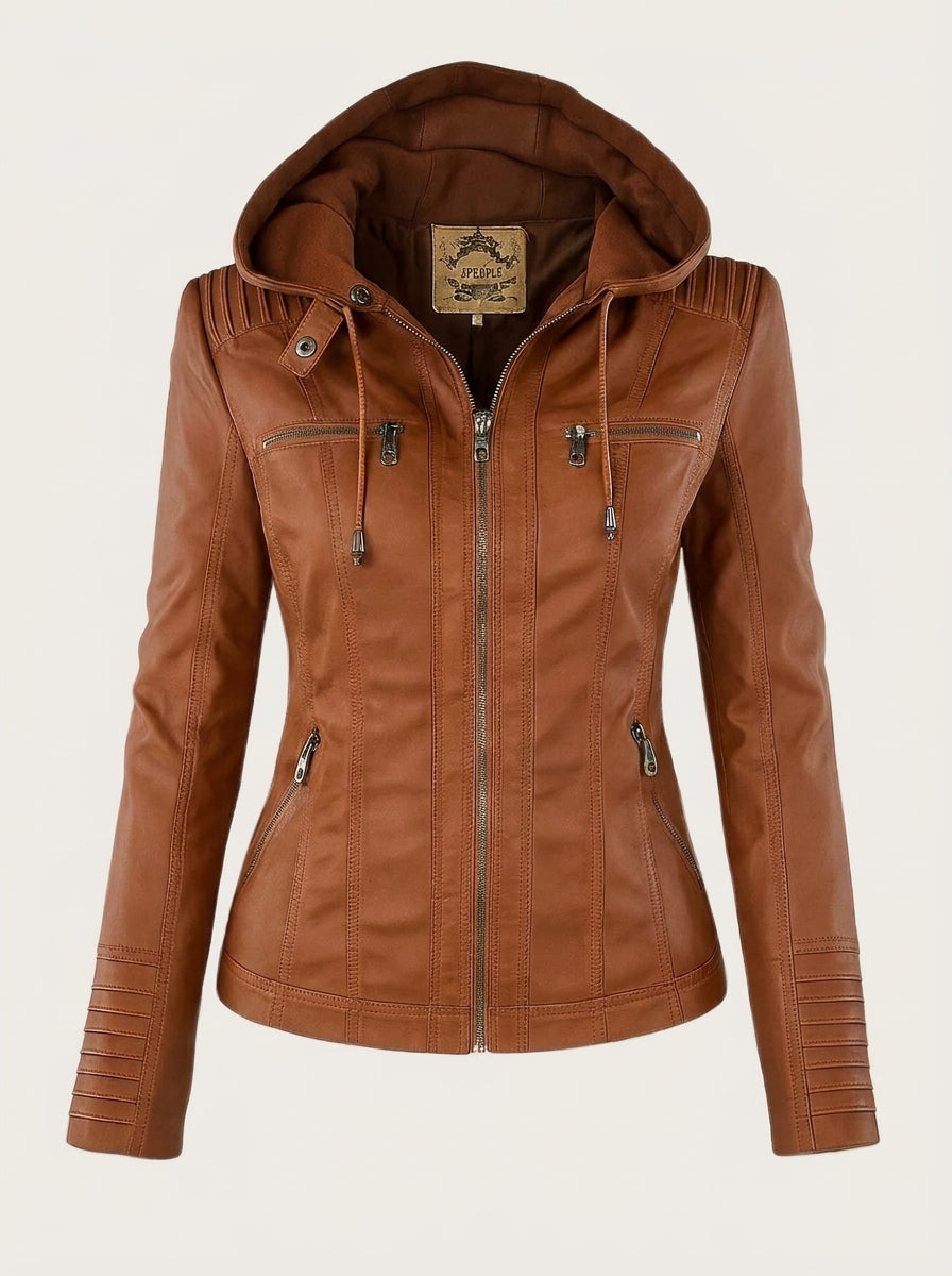 Éloïse – Veste en cuir résistante et élégante