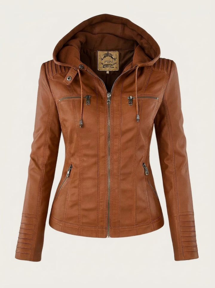 Éloïse – Veste en cuir résistante et élégante