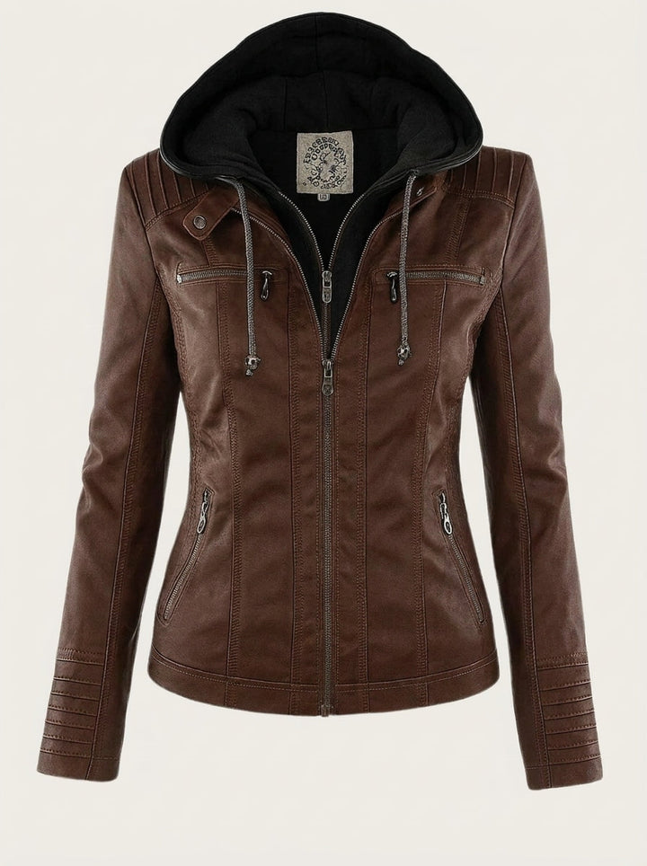 Éloïse – Veste en cuir résistante et élégante