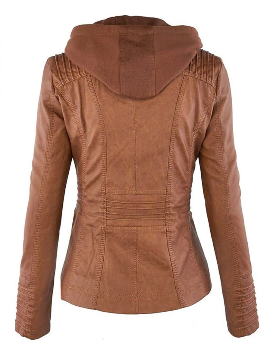 Éloïse – Veste en cuir résistante et élégante