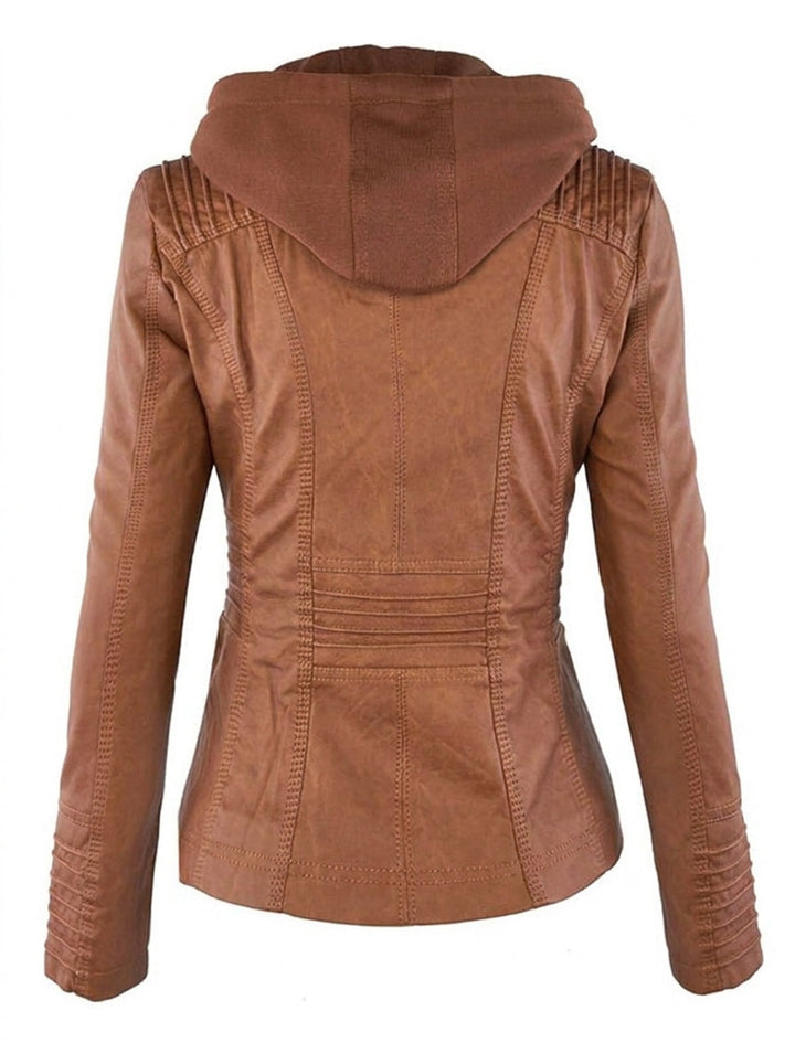 Éloïse – Veste en cuir résistante et élégante