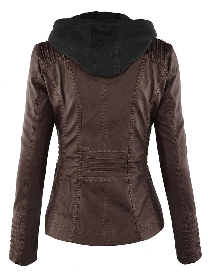 Éloïse – Veste en cuir résistante et élégante