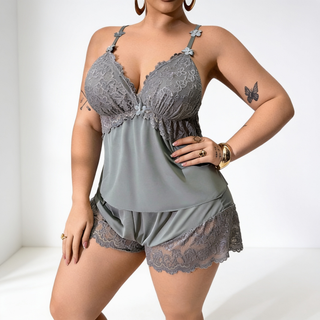 Rosavelle™ — Ensemble nuisette dentelle élégance séduisante