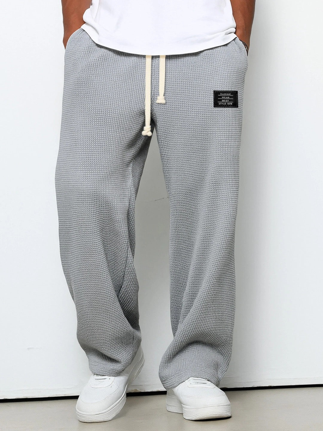 Frédéric | Pantalon Large à Cordon pour Homme