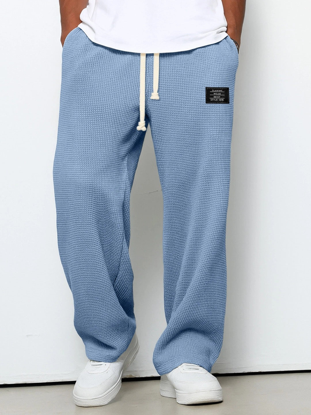 Frédéric | Pantalon Large à Cordon pour Homme