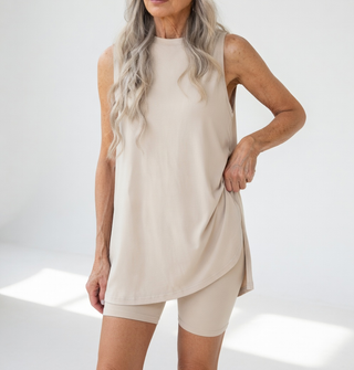 Félicité™ — Ensemble short et top sans manches fluide