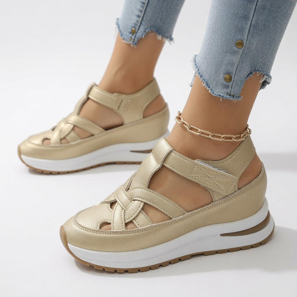 Aurélisse™ — Sandales plateforme ergonomiques confort estival