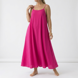 Dorsale™ — Robe maxi dos nu bretelles lacet