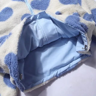 Katharina™ | Veste Réversible à Cœur – Élégance et Douceur Polyvalente