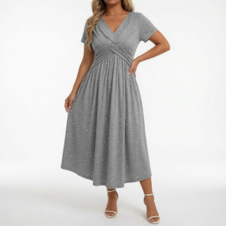 Florévia™ — Robe florale fluide élégance romantique