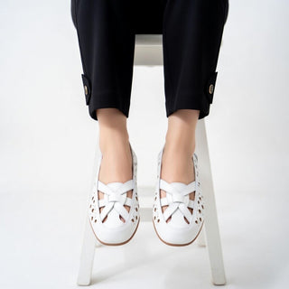 Élodiane™ — Ballerines ajourées élégantes confortables ergonomiques