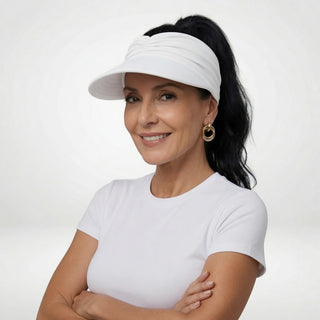 Solarine™ — Visière soleil sport chic protection estivale
