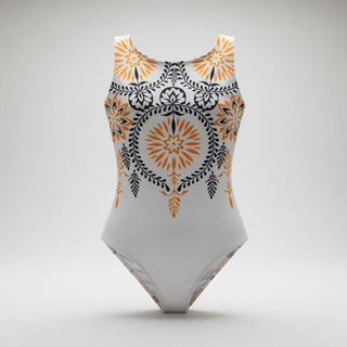 Arabesque™ — Maillot une pièce imprimé mandala allure envoûtante