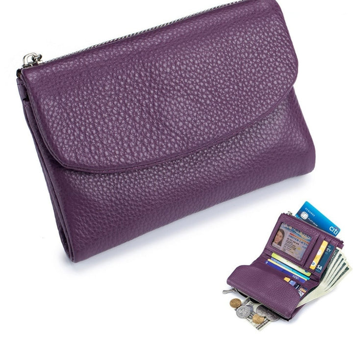 Valéria™ — Portefeuille cuir élégant organisation pratique