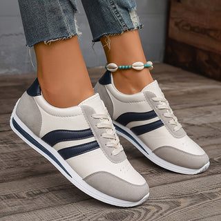 Lucienne™ — Sneakers blanches sportives élégantes confortables