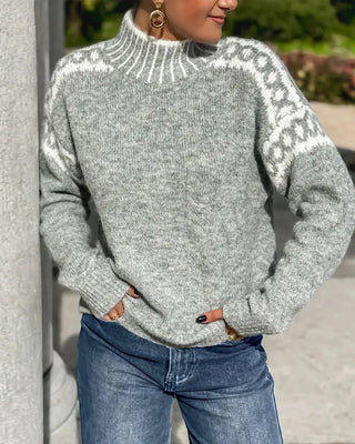 Mathilde™ — Pull chaleureux au charme nordique