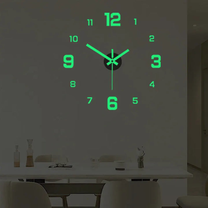 Horlogia™ — Horloge murale lumineuse décoration moderne