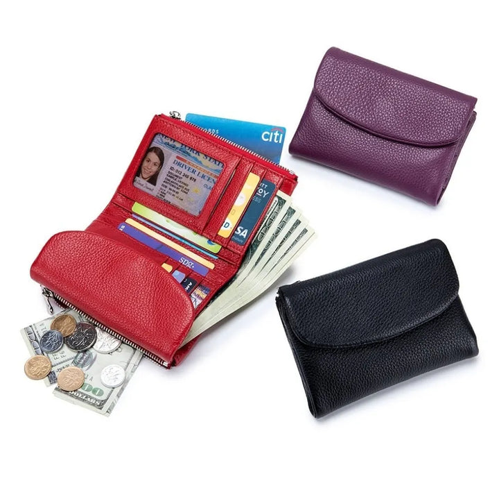 Valéria™ — Portefeuille cuir élégant organisation pratique
