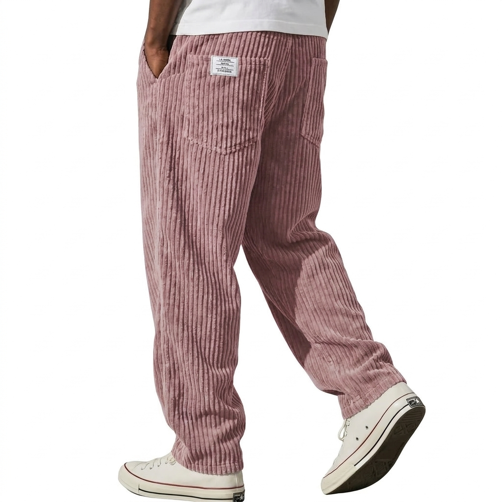 Laurent™ | Pantalon en velours côtelé à taille élastique